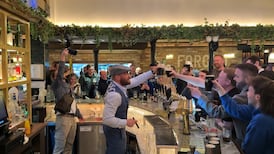Conor McGregor hosts Tucker Carlson on Dublin tour for ‘great cause, great chat’